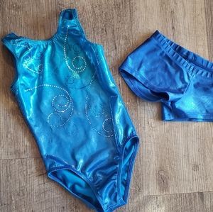 Small gymnastics leotard